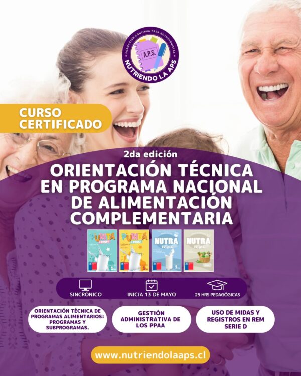 Orientación Técnica al Programa Nacional de Alimentación Complementaria 2da edición