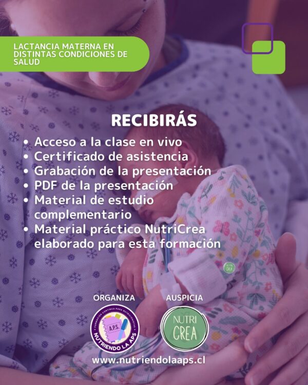 Lactancia materna en distintas condiciones de salud - Imagen 3